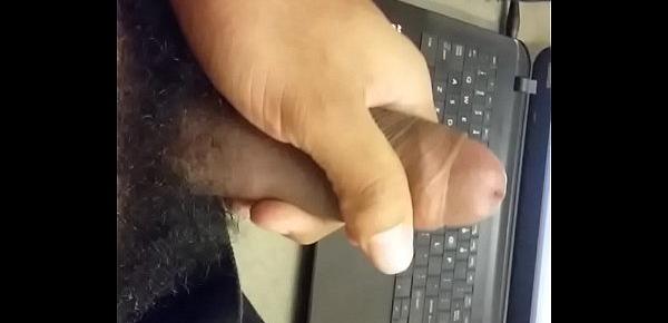  Jacking Off While Watching Porn with Cumshot